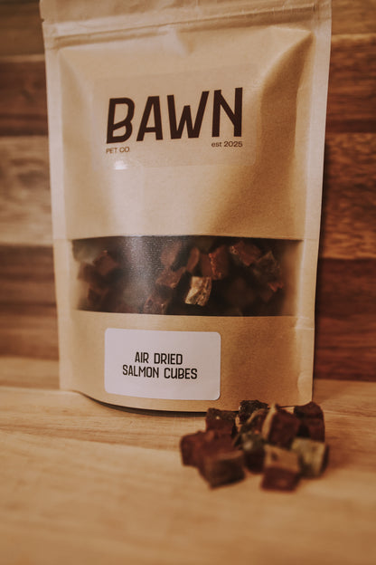 Air Dried Salmon Cubes - 100G