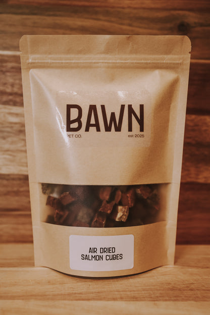 Air Dried Salmon Cubes - 100G