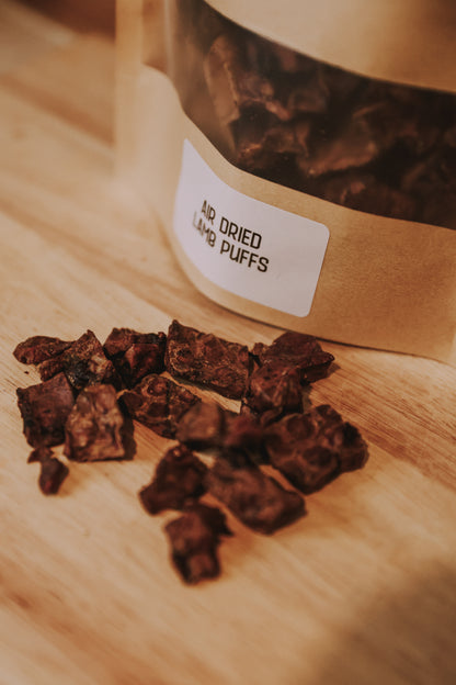 Air Dried Lamb Puffs - 70G