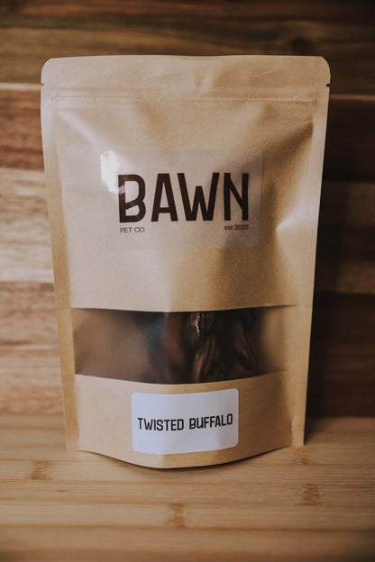 BAWN - Twisted Buffalo Chews (5 Piece)