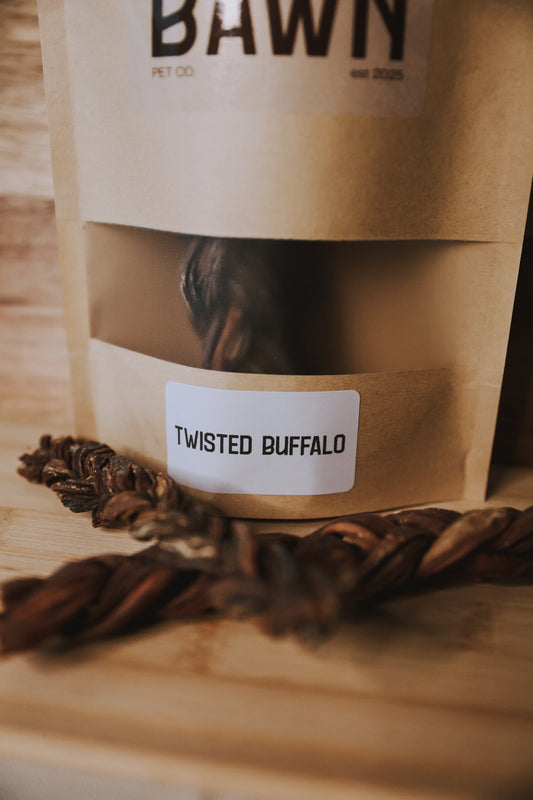 BAWN - Twisted Buffalo Chews (5 Piece)