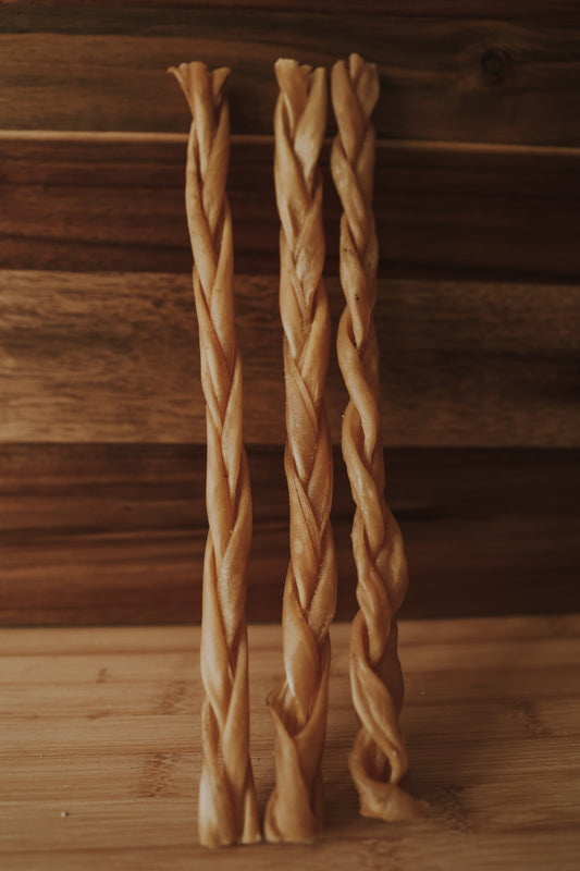 Lamb Skin Braided - 30cm