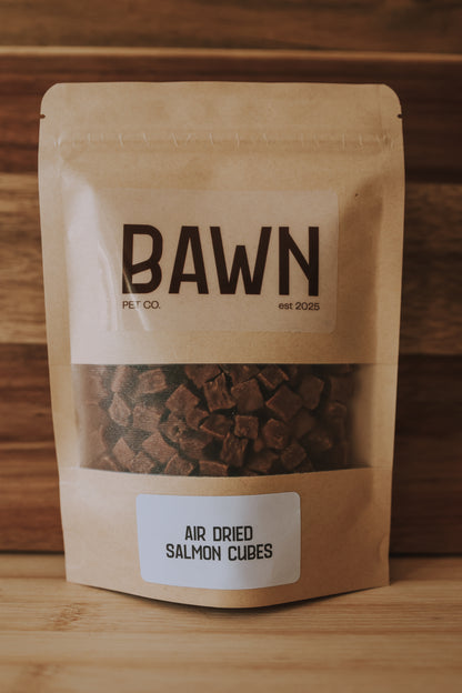 Air Dried Salmon Cubes (Without Cod Skin)