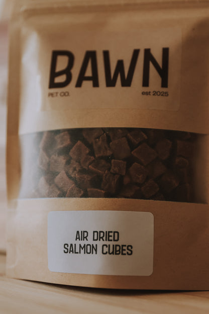 Air Dried Salmon Cubes (Without Cod Skin)