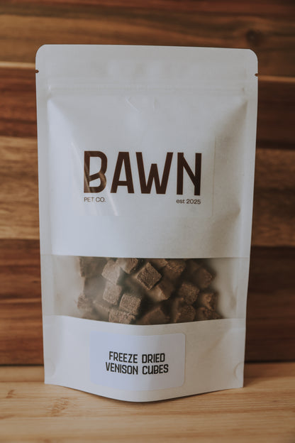 Freeze Dried Venison Cubes