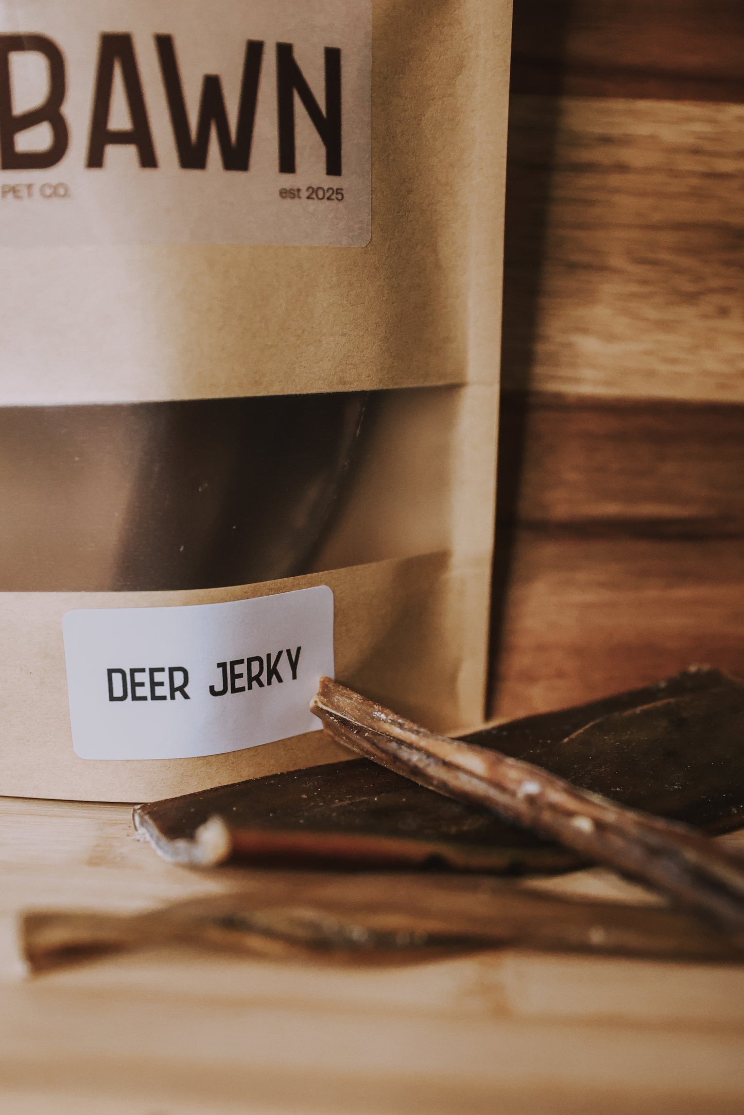 BAWN - Deer Jerky Chews 100g