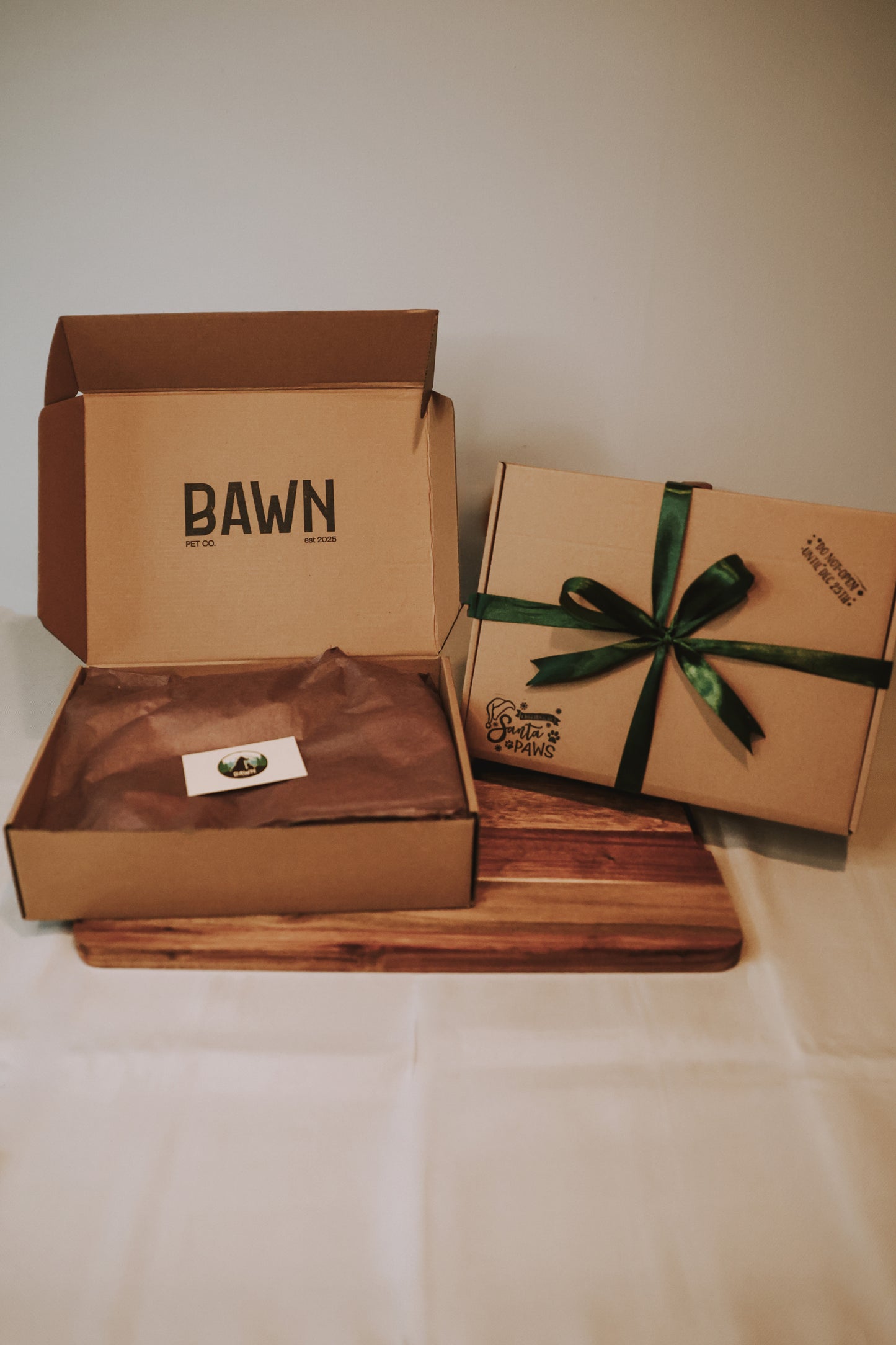 Bawn Natural Box - Christmas Edition