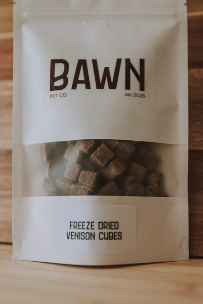 Freeze Dried Venison Cubes