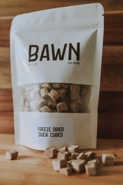 Freeze Dried Duck Cubes - 50G