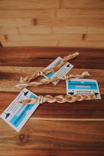 Braided Ostrich
