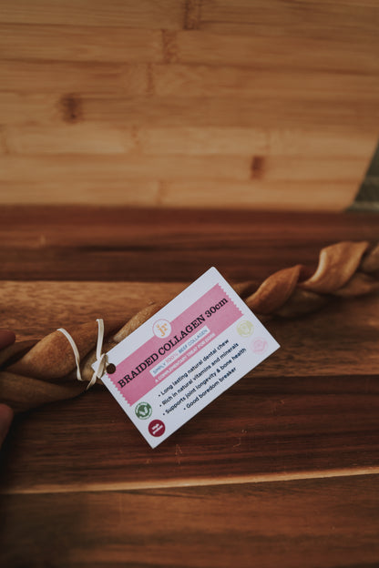Braided Beef Collagen | 30cm